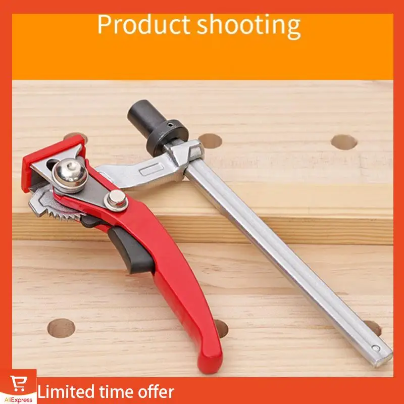 Verse houtbewerkingstafelklem, desktop snelklem, snelle positioneringsklem, houtbewerkingswerkbank, basisdiameter 19 mm