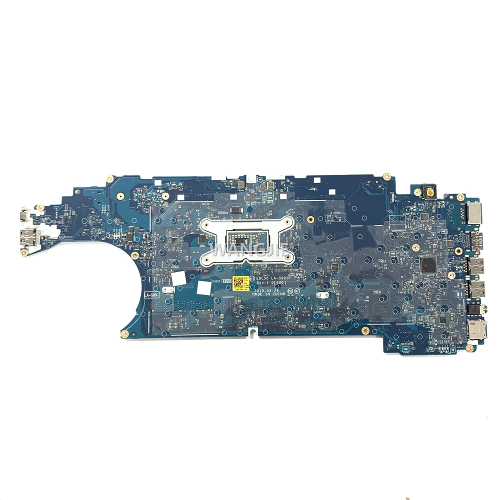 Imagem -02 - para Dell Latitude 5500 Laptop Motherboard com Srf9z I58365u Cpu Edc50 La-g901p Cn0j16nw 0j16nw J16nw Mainboard 100 Trabalhando