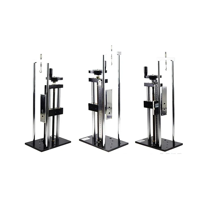 Screw Type Tension and Compression Test Stand Push and Tension Gauge Installation Test Stand AST Hand Pressed Stand with Ruler