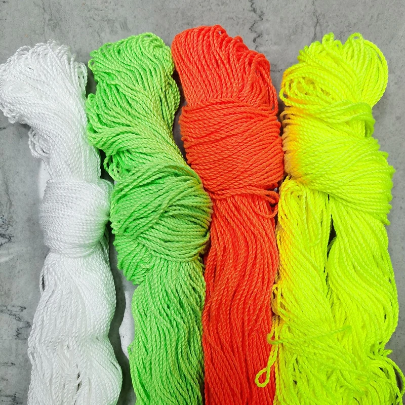 20pcs/Pack Muti-Color YoYo String Rope 105cm Length Polyester Cotton Rope Replacement Accessories Professional Practice Prop ZYF
