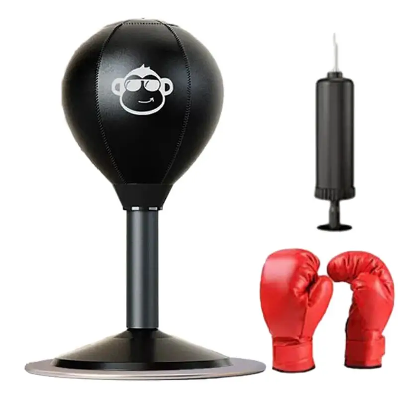 Desktop Punching Bag Ball With Suction Cup Table Boxing Exercising Children Speed Tool Stress Ball Adult Training Boxing