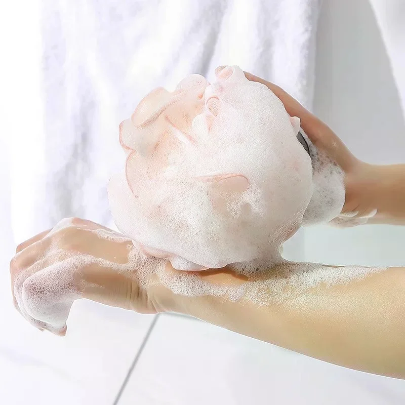 Boule de bain boule de fleur de bain Premium, serviette de bain Non ample, produits de salle de bain, boule de bain, artefact de bain pour femmes