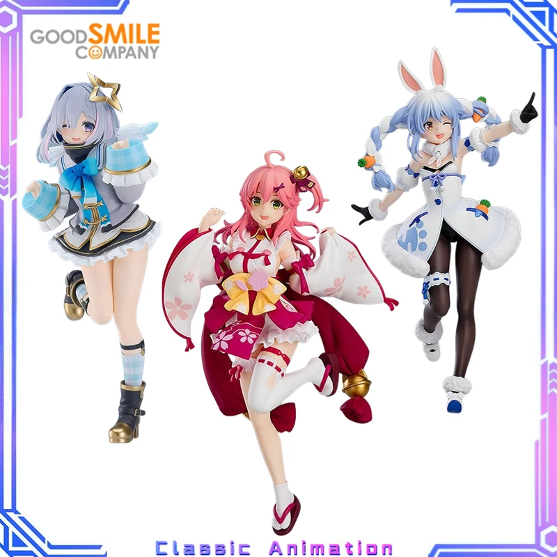 【الأصلي】GSC PUP Hololive Amane Kanata Usada Pekora Sakura Miko مجموعة زينة نموذج هدية أنيمي