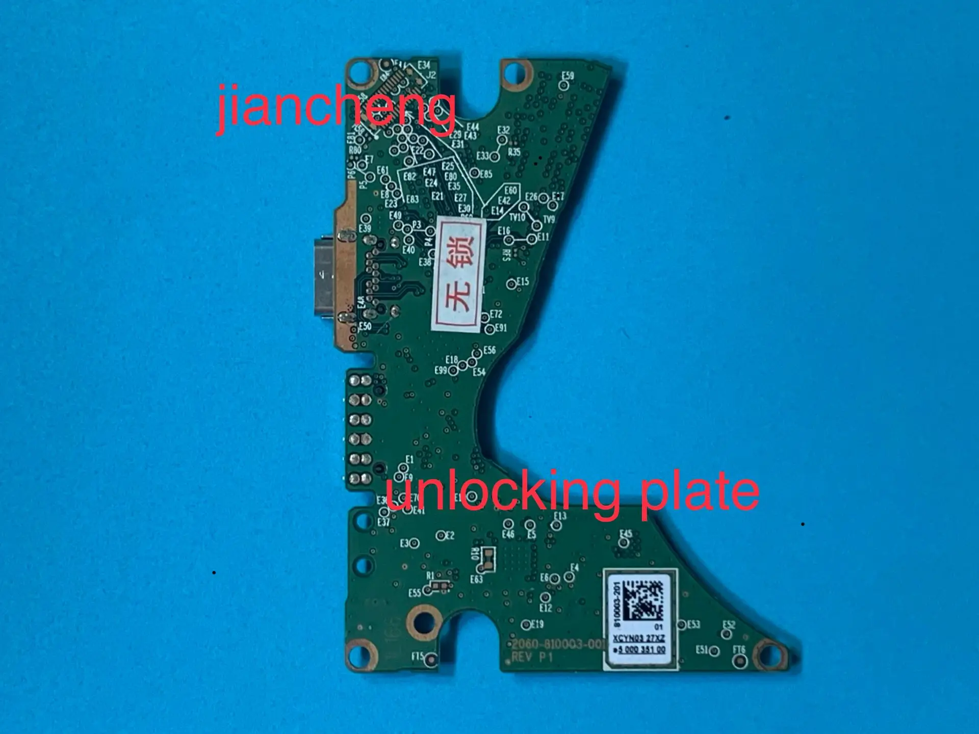 

WD Western digital data hard disk PCB model 2060-810003-001 Rev P1 unlock