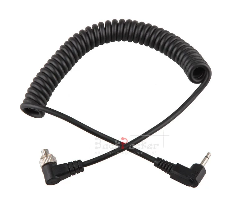 10PCS PC-2.5mm Male Camera Flash PC Sync Cable Screw Lock Fits for Photo Studio Accessories Trigger Godox Wholesale