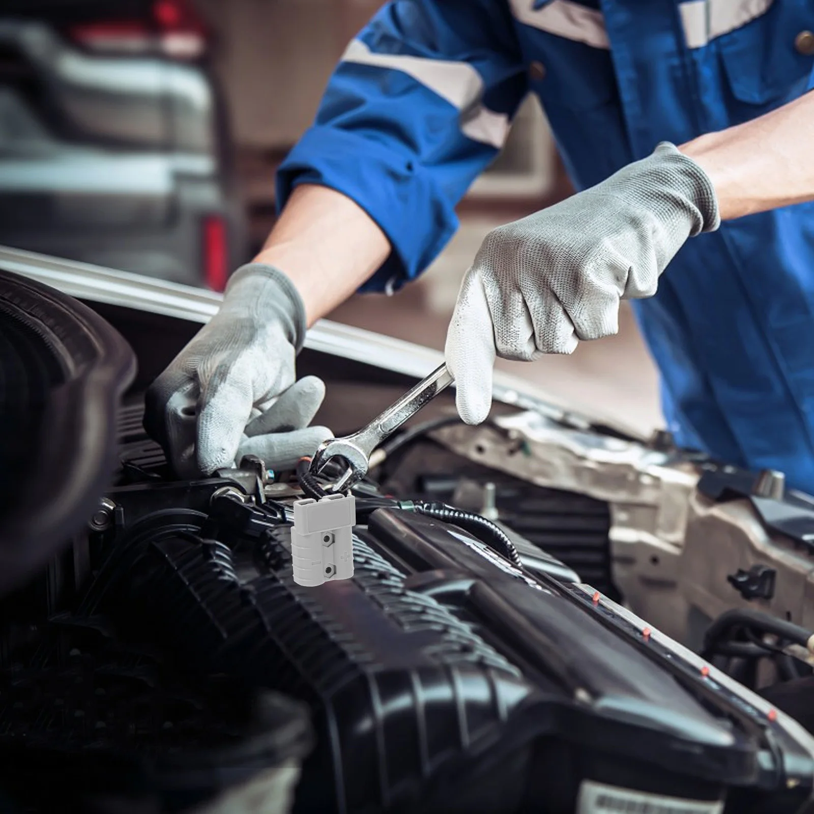 

Quick Connect Disconnect 50A 600V Wire Connector For Motors Cars Atvs Winches Trolling Motor Wiring Kit Electrical