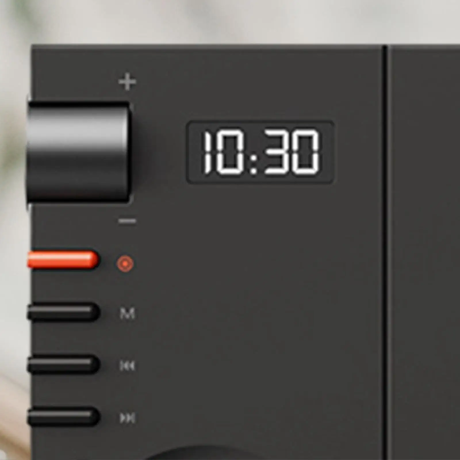 Altoparlante Wireless portatile regali di compleanno con orologio giradischi retrò Design ornamento da tavolo per piscina da viaggio Home Party Beach