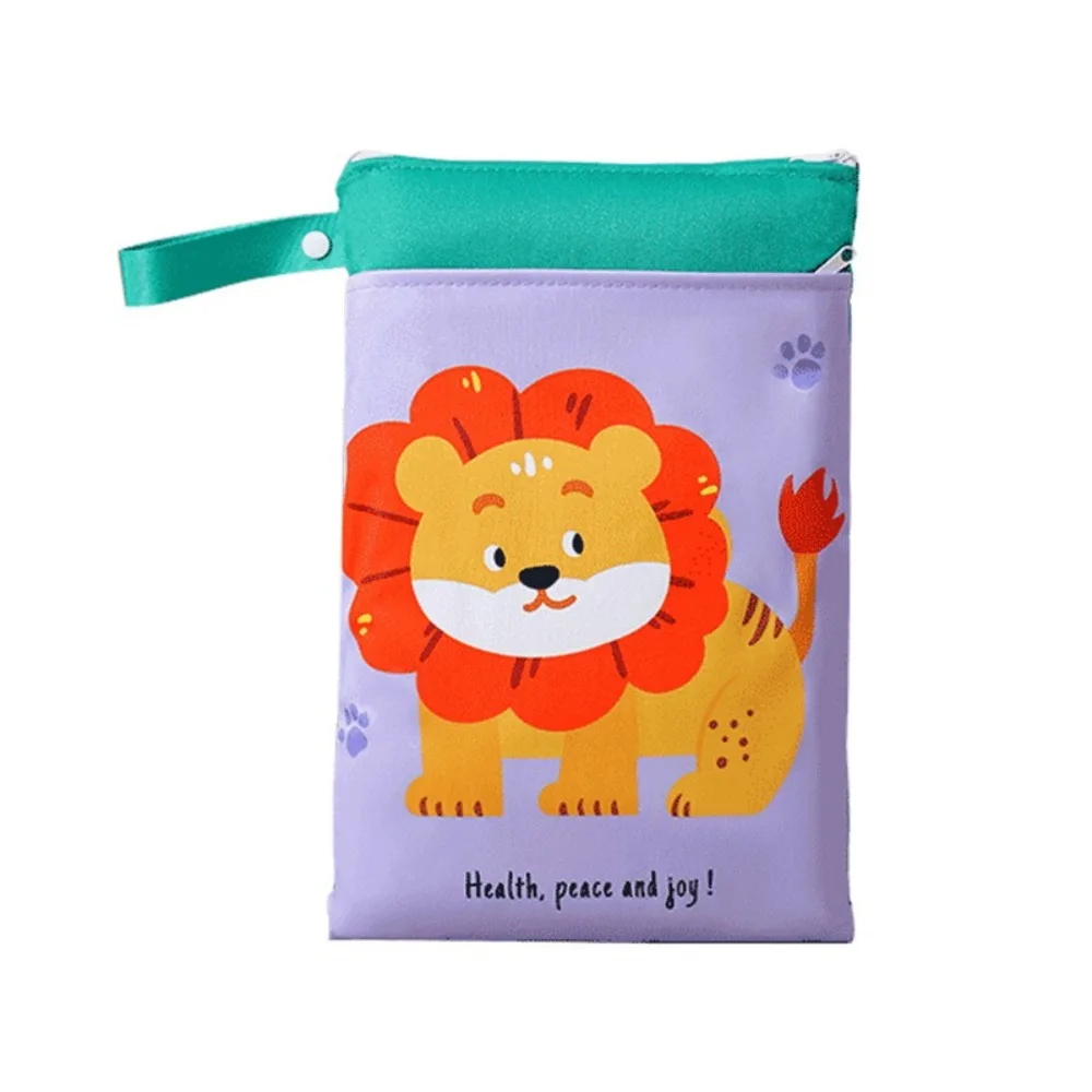 سعة كبيرة قابلة لإعادة الاستخدام أكياس الرطب والجاف المحمولة متعددة الوظائف سرير حقيبة تخزين قابلة للحمل حقيبة تخزين مقاومة للماء #5