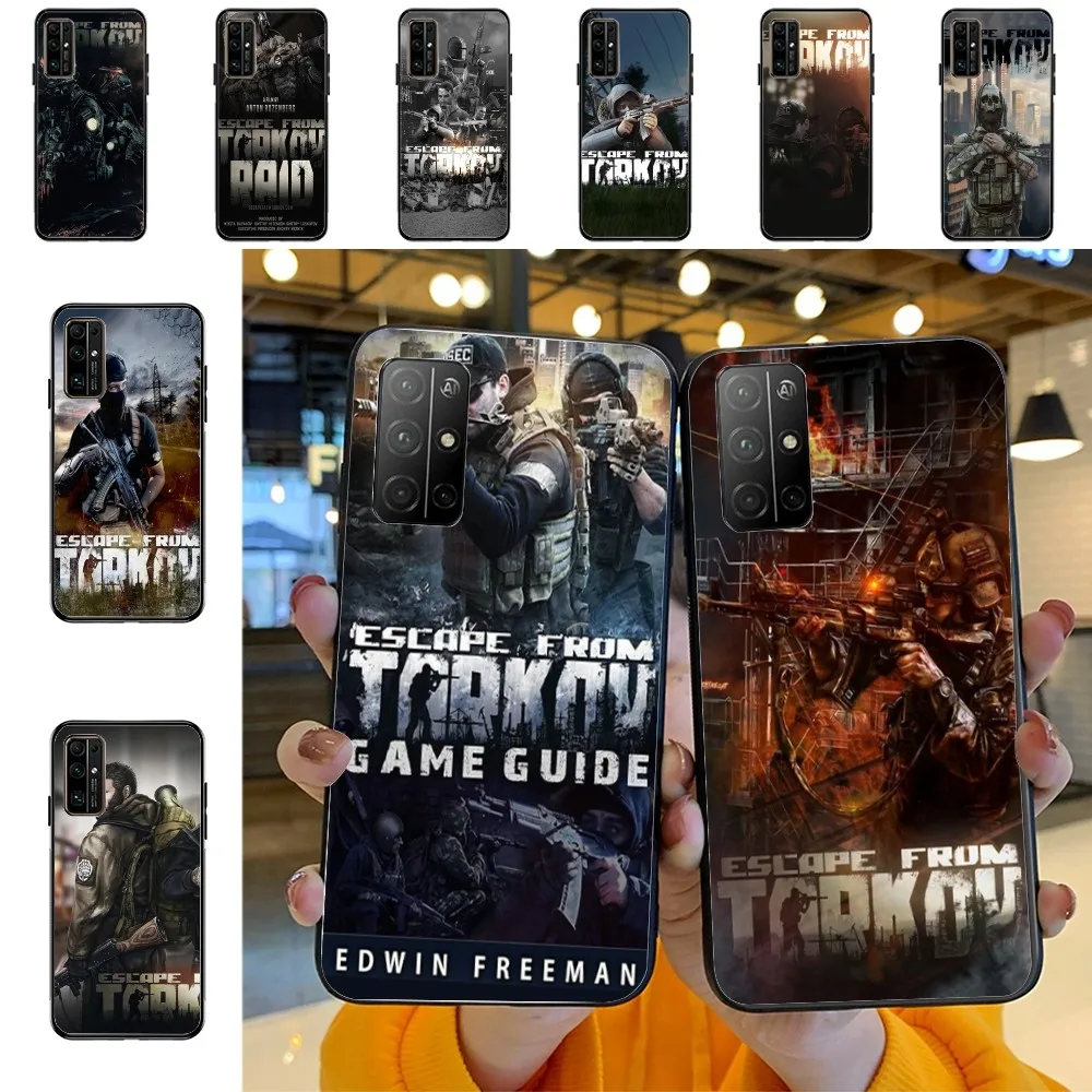 Escape From Tarkov Phone Case For Huawei Honor 10 Lite 9 20 7A 9X 30 50 60 70 Pro Plus Soft Silicone Cover