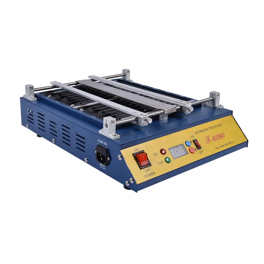 IR Preheating Plate T-8280 PUHUI T8280 Preheat Oven T 8280 Infrared Preheating Station FOR PCB SMD BGA