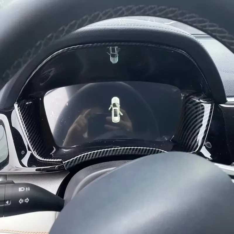 

ABAIWAI Byd Song plus PRO EV DM-i 2022-2024 ABS Carbon fiber interior steering wheel dashboard decorative auto 3D Parts