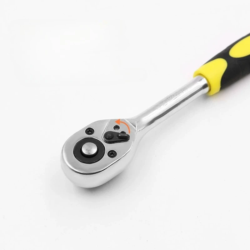 1pcs Reversible Ratchet Drive Ratchet Wrenchs Industrial Rust Proof and Wear-resistant Wrench Auto Repair Tools Automotive Tools