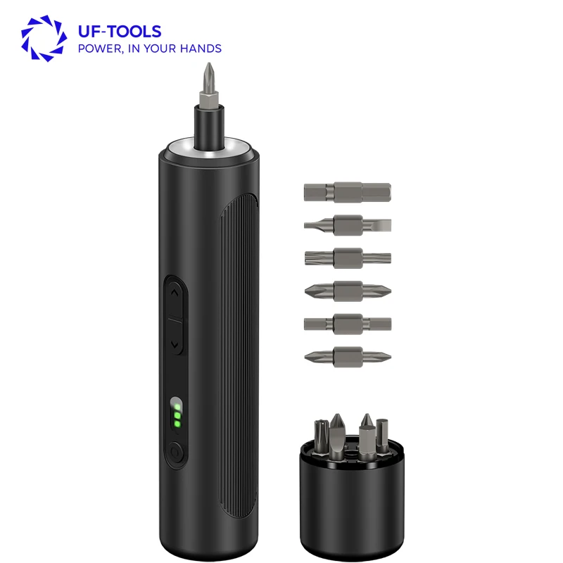 

UF-TOOLS Promotion Mini Electric Power Screwdriver Set 14 in 1 Magnetic Electronic Lithium-ion Charge Multi-Function