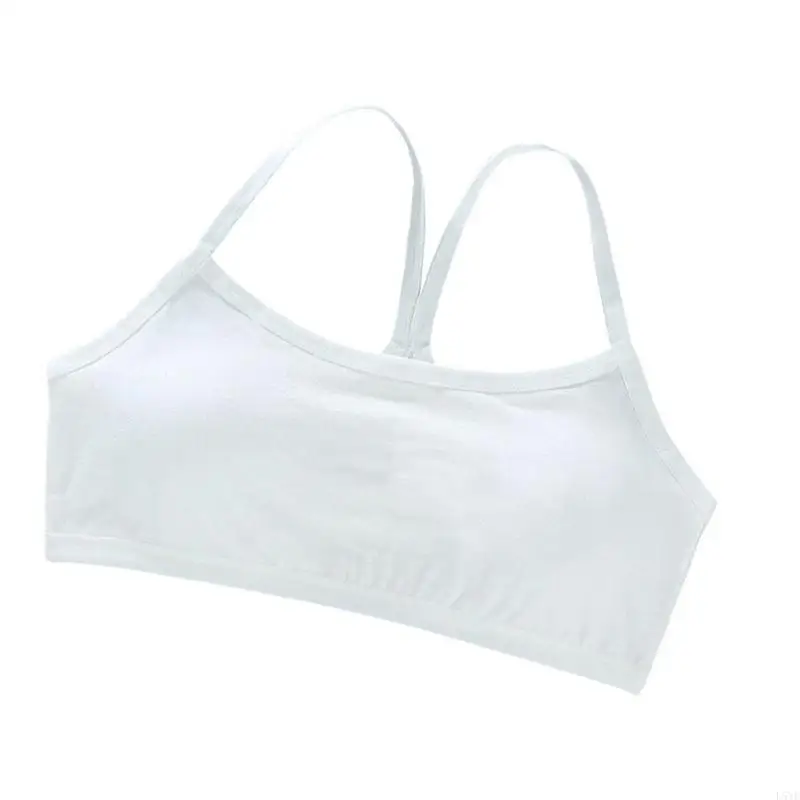 L5yf Girls 'Camisole Bra Soft Lingerie مريح المراهق للالتزام بالملابس الداخلية من 6 إلى 12 عامًا تقدم الراحة اليومية والمرونة