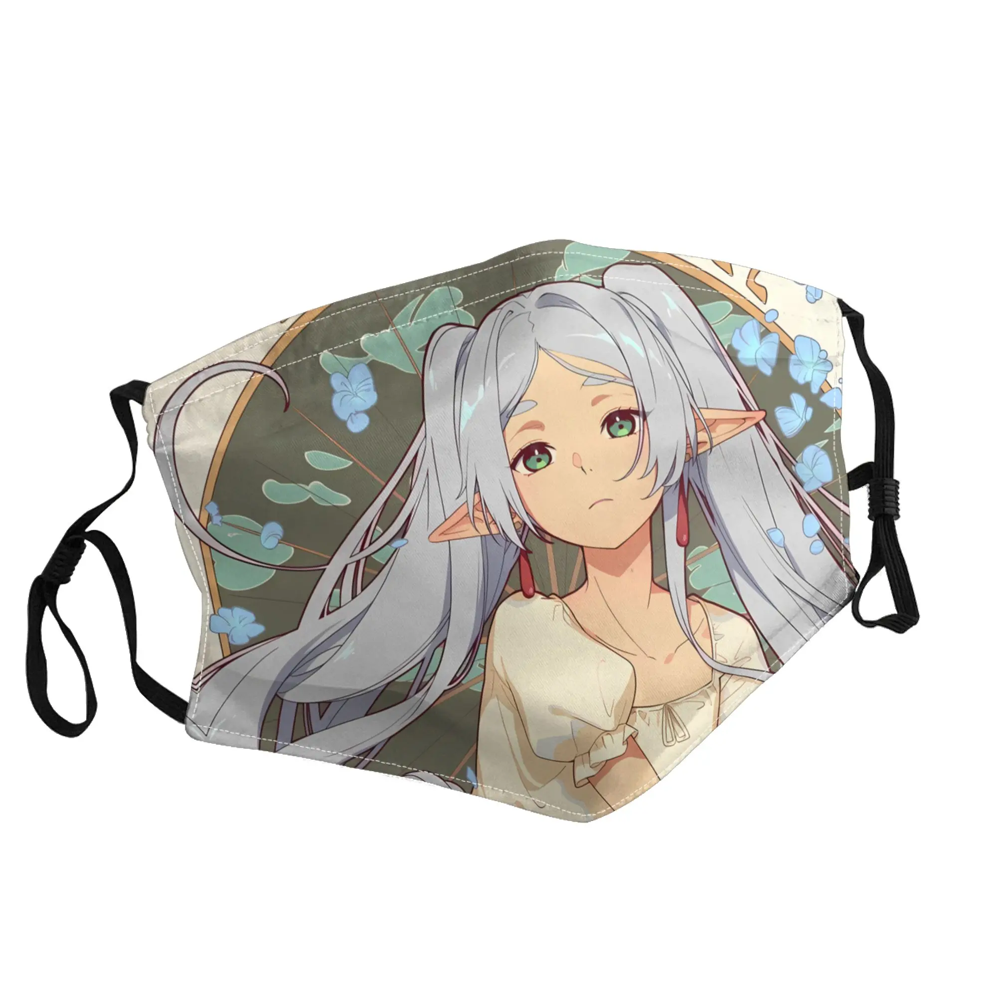 

Anime Frieren Beyond Journey's End Mask Unisex Outdoor Fashion Printed