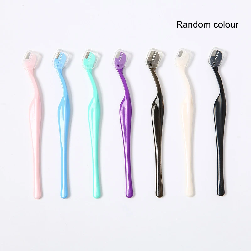 ماكينة تشذيب الحواجب الصغيرة، ماكينة تشذيب اللحية للوجه، ماكينة حلاقة محمولة بسهولة تزيل الشفاه، أداة العناية بالوجه الخاصة بالشعر #6