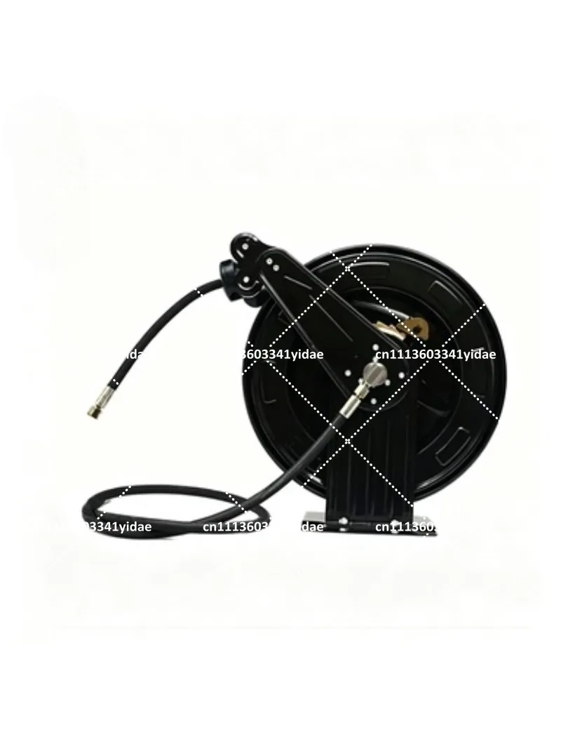 Automatic Retractable Pressure Washer Reel with Water Gun for Easy Garden Car Cleaning