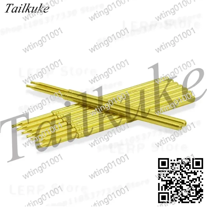 for Ingun GKS-050 Series 0.78mm PCB Test Probe Spring Loaded Pin Retractable Thimble Needle Sleeve Contact Tip