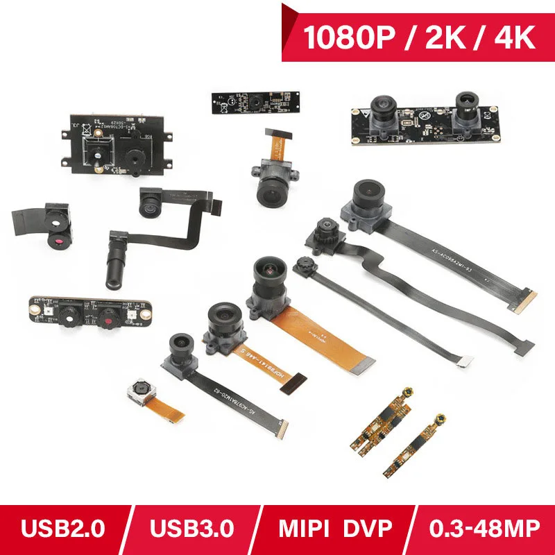 Customized 8MP 4K 90fps camera module with a starlight-level large aperture lens and a 1/1.2-inch IMX585