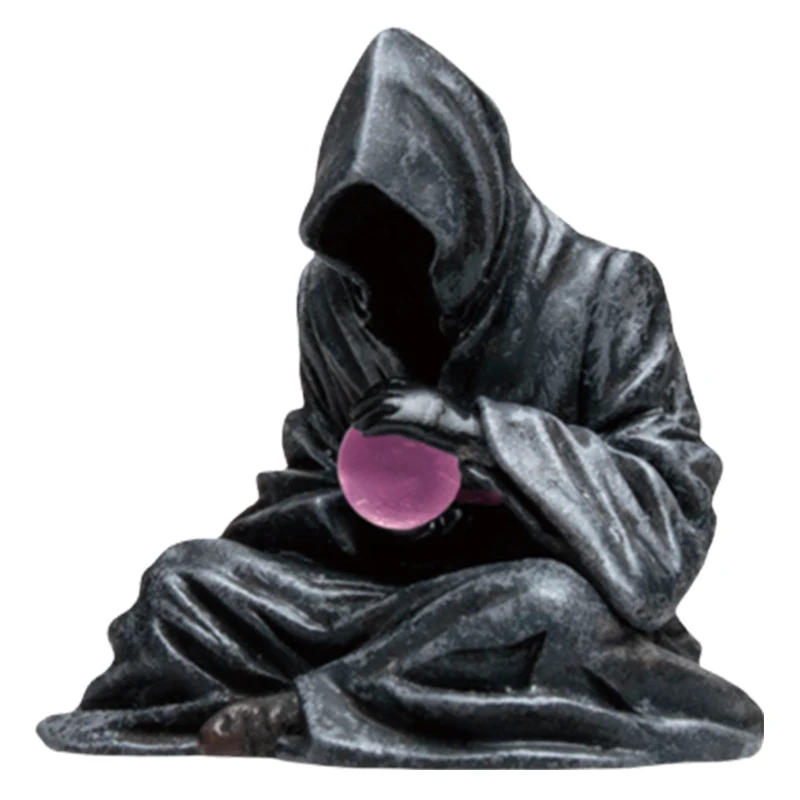 Visiteurs d'un autre monde figurines modèle le faucheuse de faux a arrivé Style dieu mort Gashapon Ball officiel authentique