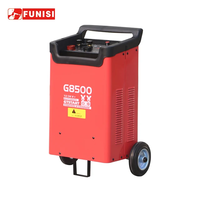 FUNISI daya Cepat baterai mobil portabel, pengisi daya baterai asam timbal Lithium mobil portabel isi daya Cepat 850A 220V 12V 24V