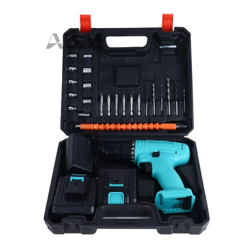 

Rechargeable electric drill, durable, handheld and portable household multifunctional hand drill, electric screwdriver