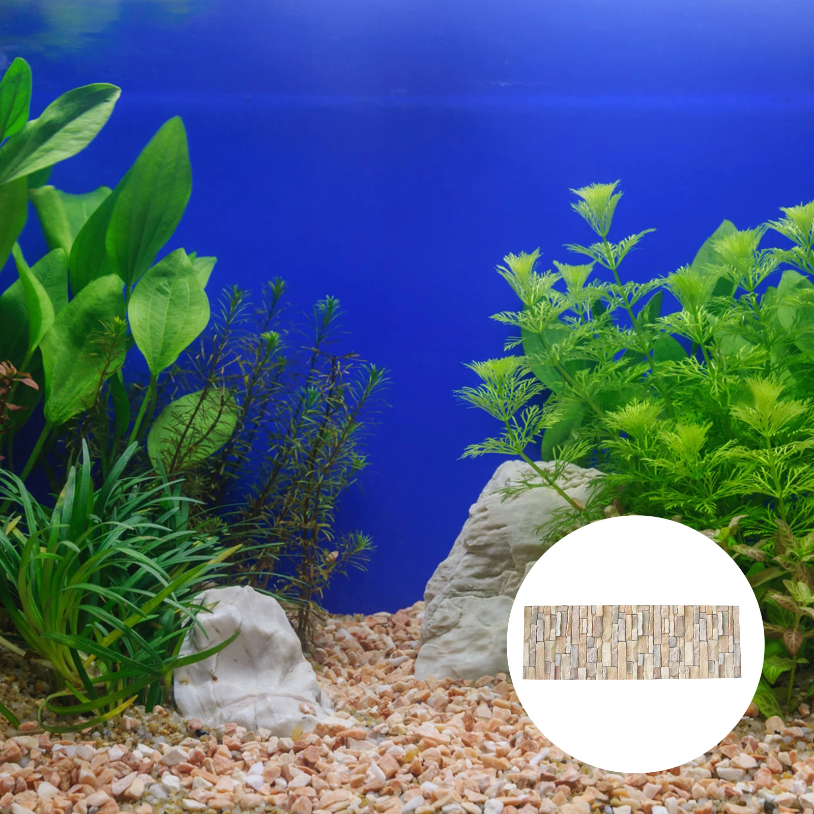 

Brick Sticker Reptile Tank Background Terrarium Decal Clear Print DIY Decoration Wall Paper Pet Supplies Self Adhesive Brick