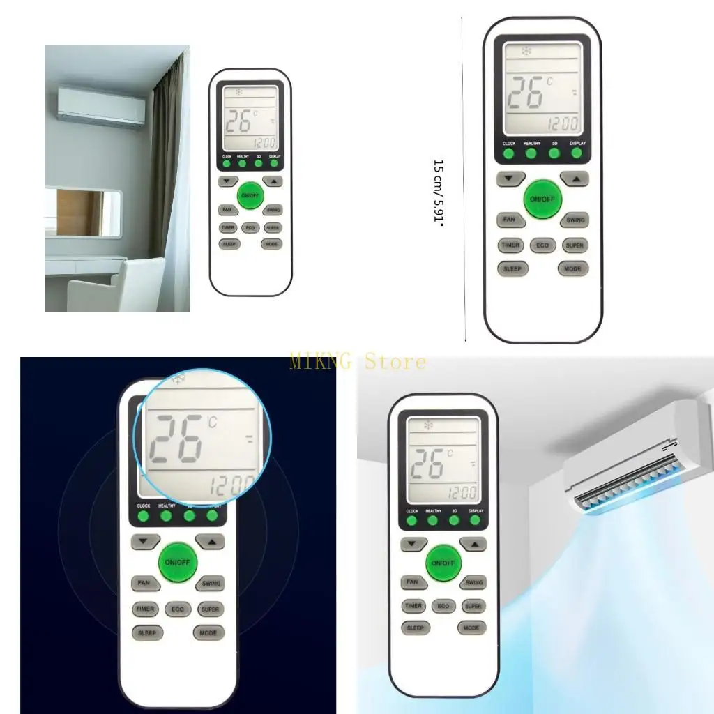 Remote Control for BSV09H Air Conditioner Remote Controller Sensitive Buttons best sale