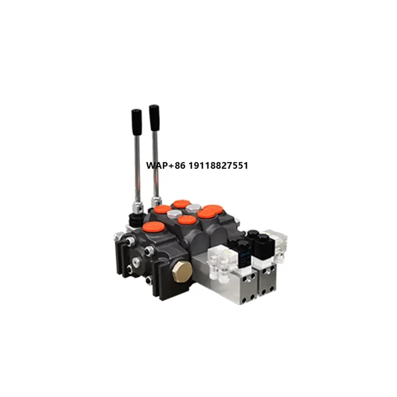 DCV100 Electro-Hydraulic Control Valve Hydraulic Joystick Directional Control Valve for Digger Rig