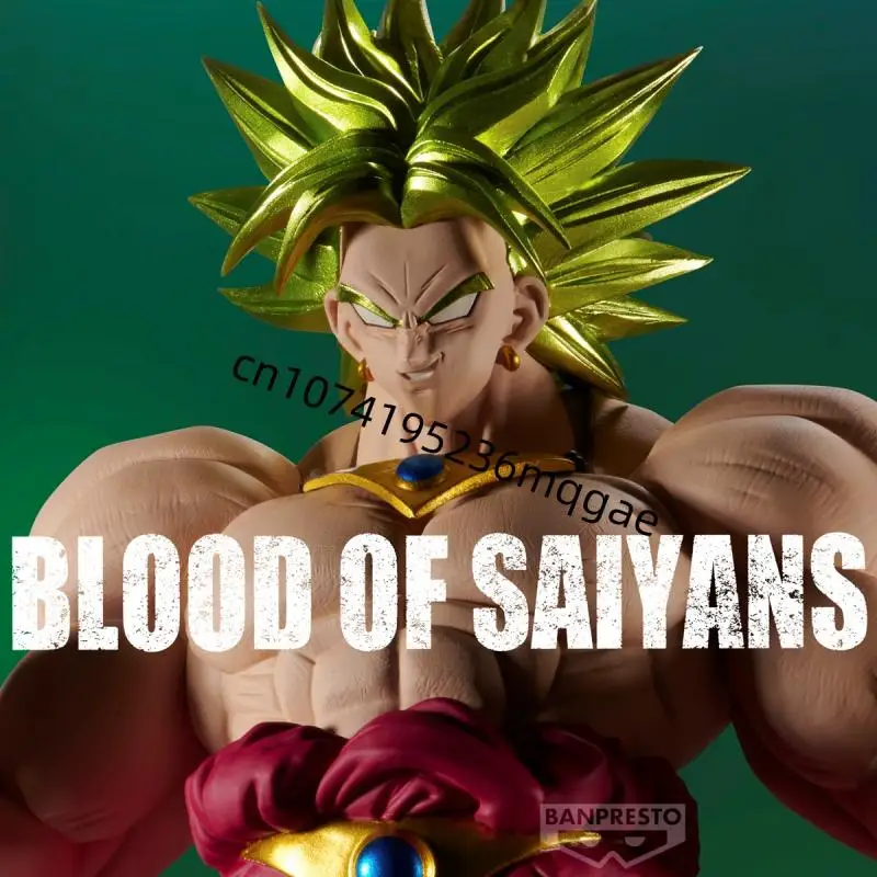 In voorraad Bandai Dragon Ball Super BLOOD OF SAIYANS Broly Anime Actiefiguren Model Ornamenten Collecties Gift Op voorraad