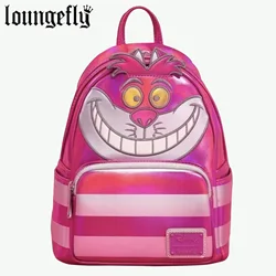 Loungefly Disney100 Cheshire Cat Mini Backpack Platinum Alice in Wonderland