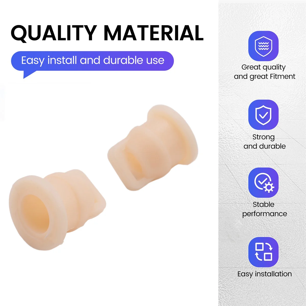 

Shift Cable Bushing Transmission Transfer Case for Jeep Wrangler JK MK Models 68064273AB jasmine