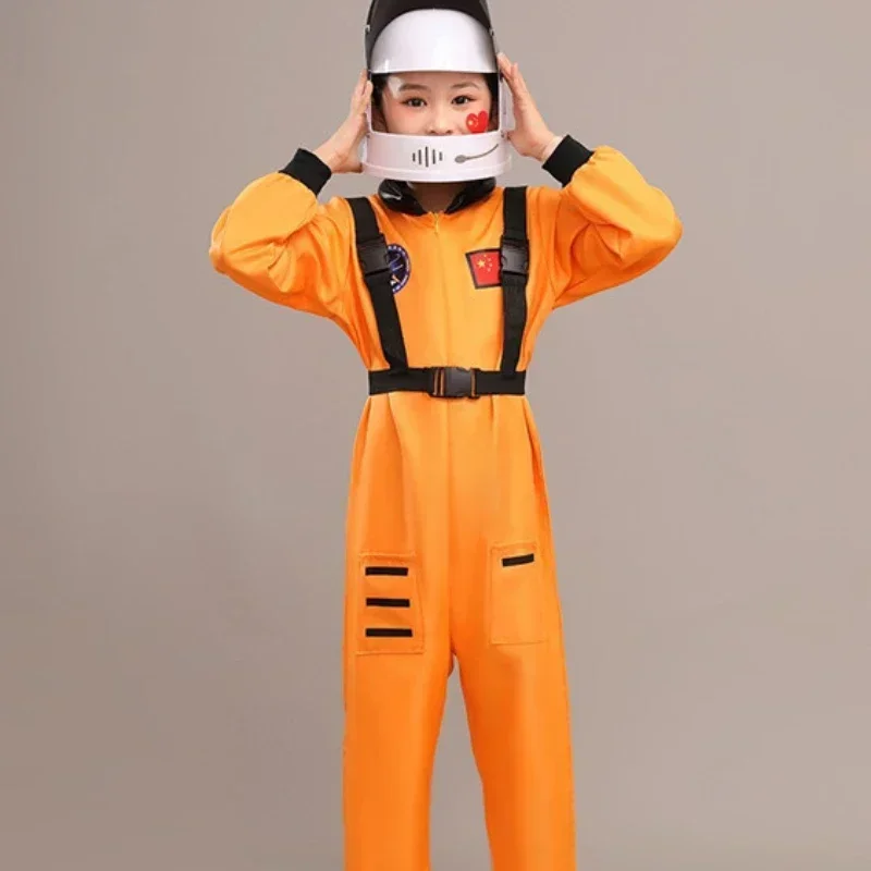 Air Force Cap Pilot Astronaut Sports Show Clothes Show Clothes June 1 Child Astronaut Space Suit Pilot Uniform