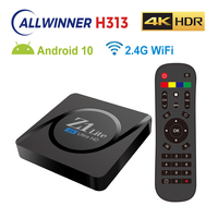 Original Z1 Lite Mini Smart ATV Box Android 10 Allwinner H313 2GB 16GB Wifi 4K HDR 3D Media Player Android Set Top Smart TVBox