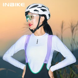 INBIKE Women Cycling Jersey Long-sleeved Moisture-wicking Bottoming Cycling Underwear Sports Sycling Shirt Racing Cycling Shirt