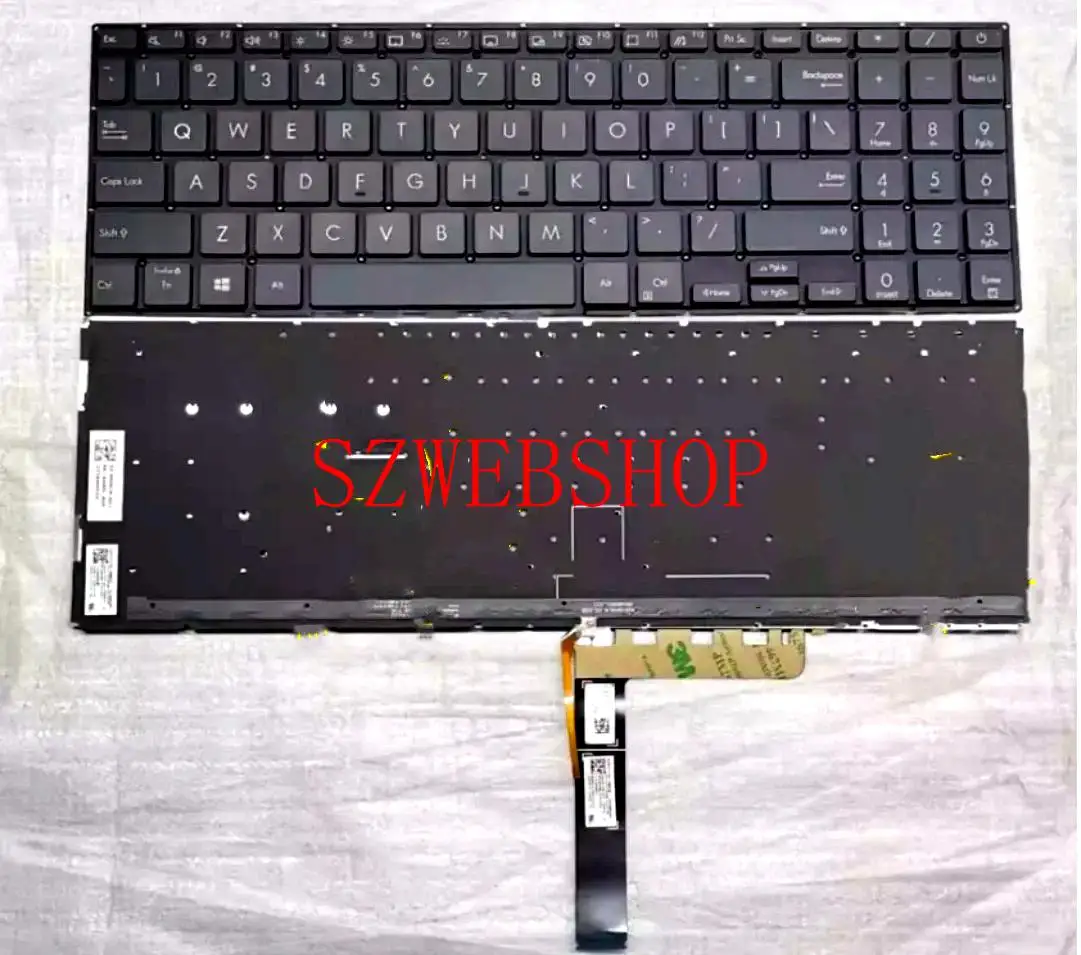 

New Laptop Backlig US Laptop Keyboard For ASUS ZenBook Pro 15 UX535 UX535L UX535LH UX535LI UX535Q UX535QE UM535 English