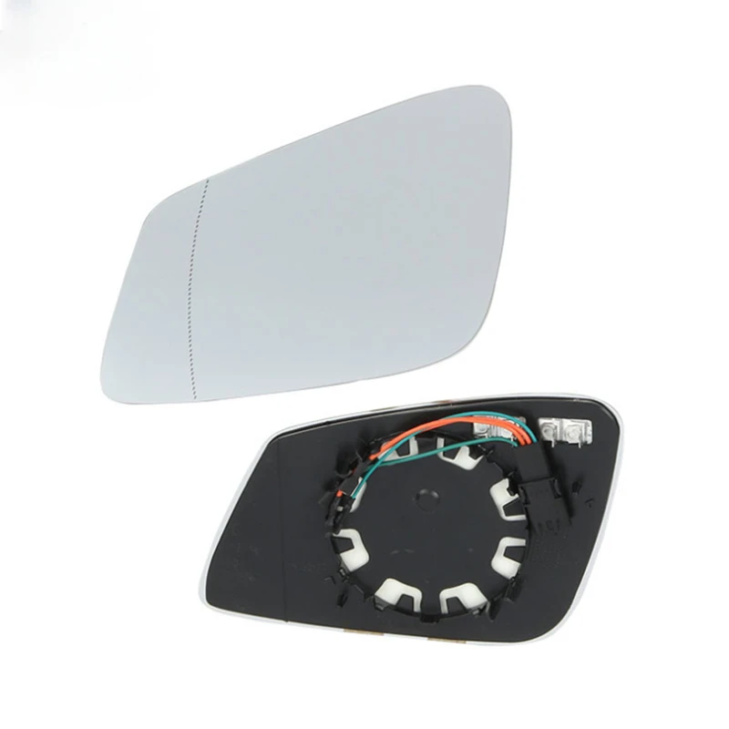 Left Right Heated Mirror Glass With Wire 4 Pins For BMW 5 6 7 E60 F10 F18 GT F07 F06 F01 F02 51167186587 51167186588