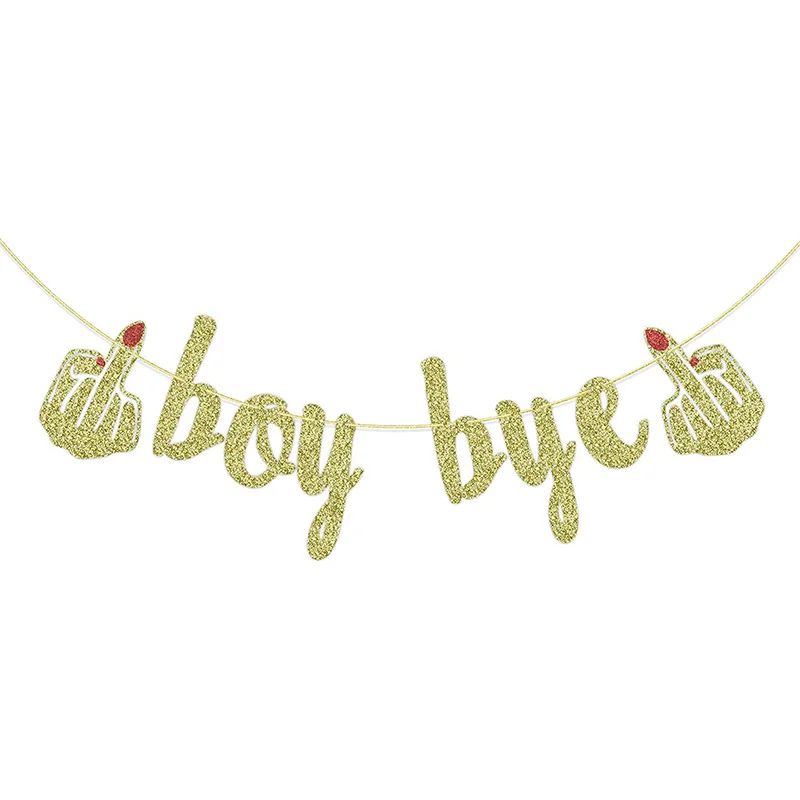 Boy Bye Party Banner, Divorce Party Sign, Break Up Party Decorations, Funny Friend's, You Girl's Weekend Decor