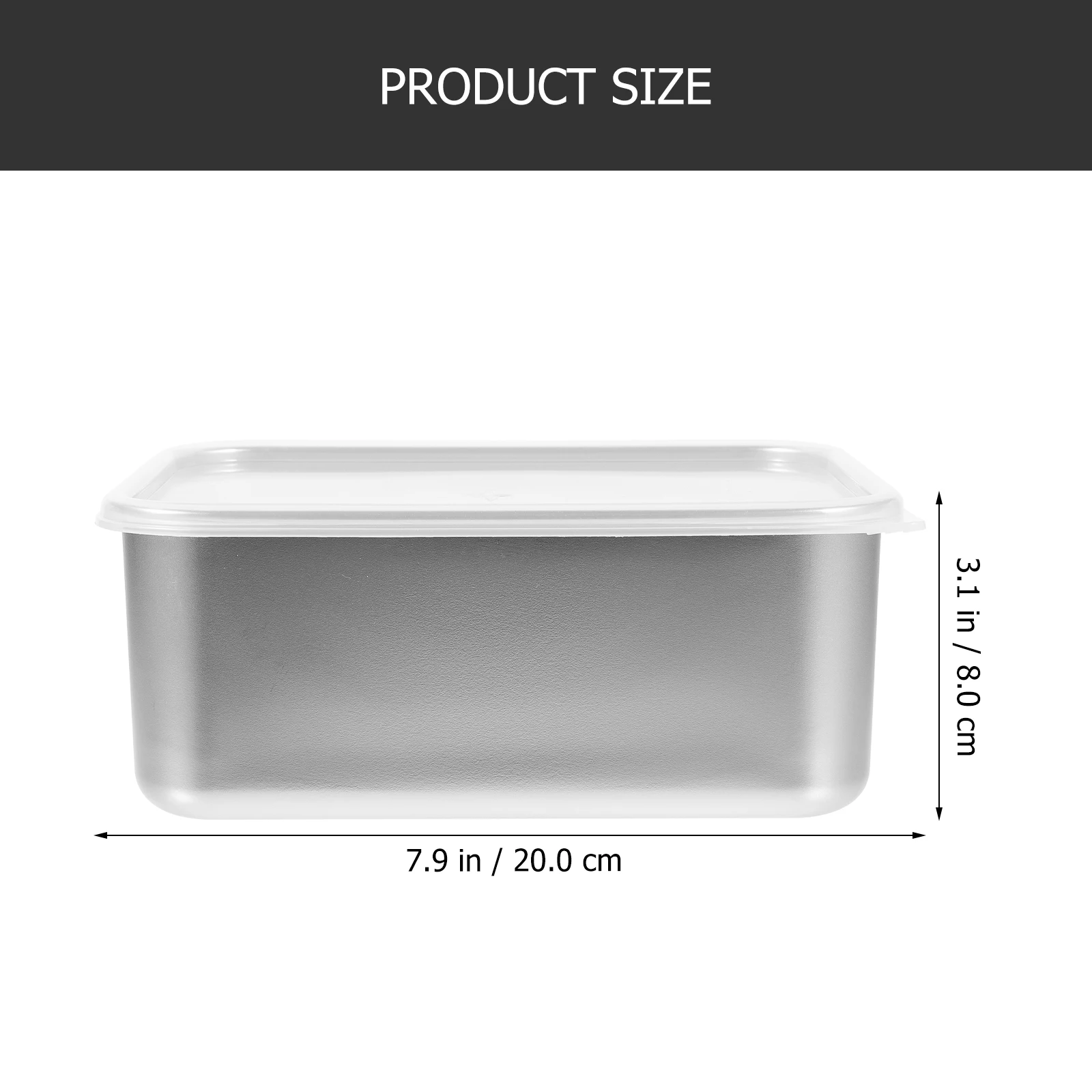 

Premium Stainless Steel Storage Container Leakproof Fresh-Keeping Box For Kids Office Camping Bento Portable Food Carrying Case