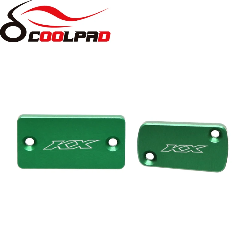 Rear Front Brake Reservoir Caps For KAWASAKI KX 125 250 03-07/ KX250F KX450F 04-18/ KX250 2019-2020 Motorcycle Oil Fluid Cover