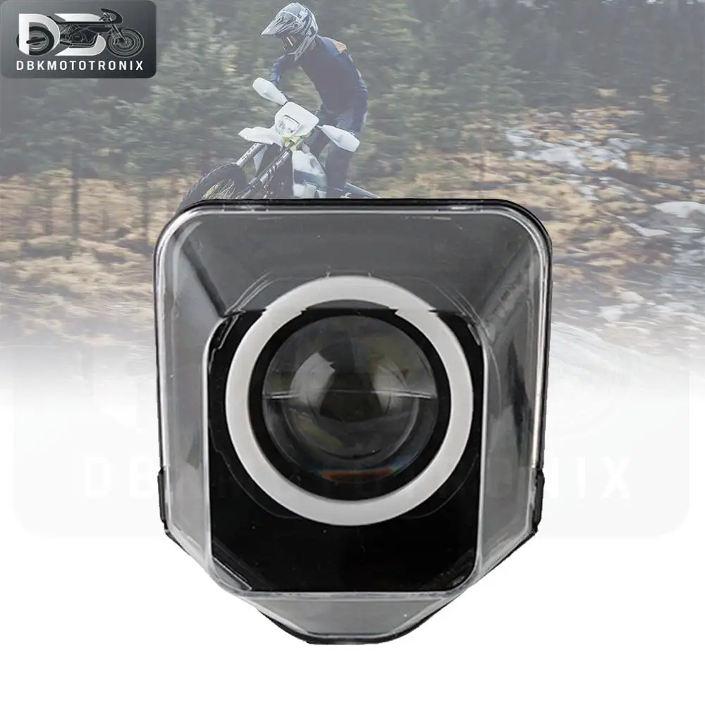 Motorcycle Headlight RGB Head Lamp Dirt Bike Accessories For Husqvarna FE TE 150 250 250i 300 300i 350 450 501 2013-2024
