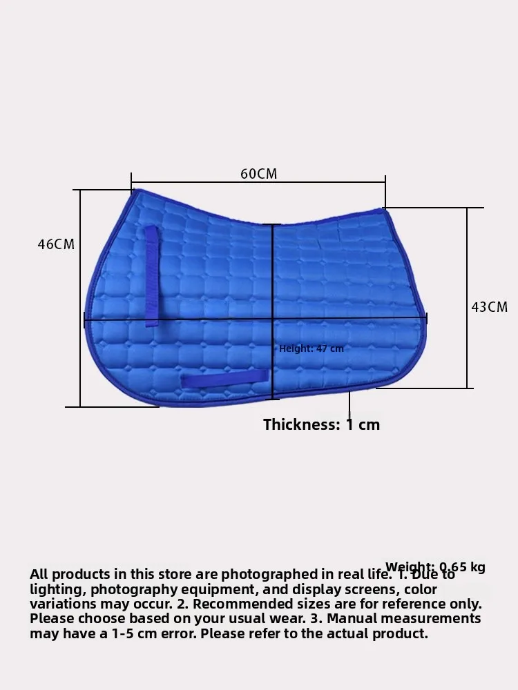 وسادة سرج متكاملة ماصة للعرق، معدات ركوب الخيل، امتصاص الصدمات، مستلزمات الفروسية، وسادة ركوب مريحة