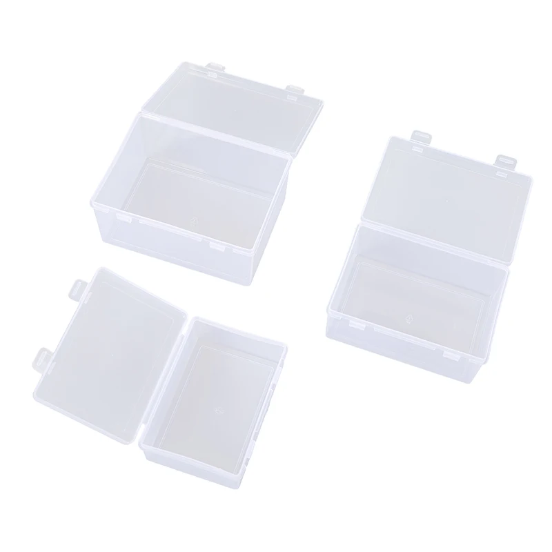 1 قطعة صندوق تخزين شفاف سطح المكتب المنظم سعة كبيرة ملصق قلم رصاص صندوق subpack حامل سطح المكتب القرطاسية صندوق تخزين