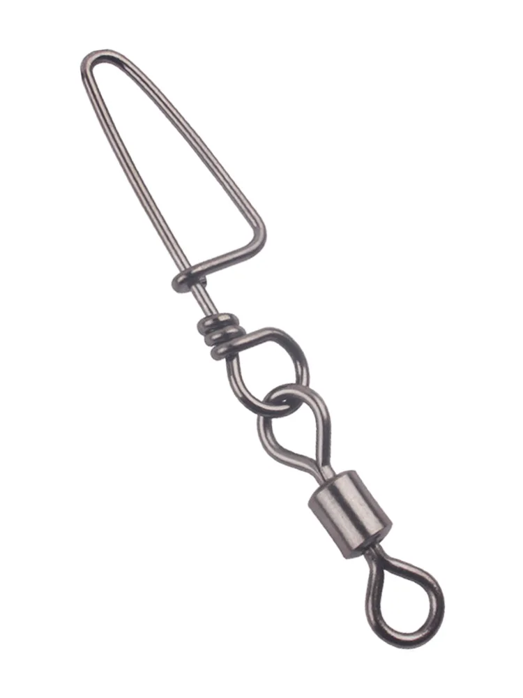 Broche giratorio acerado con rodamiento para anzuelo y señuelo - imagen 4