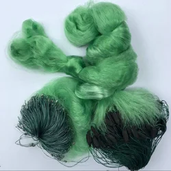 85-100m Length 2-4m Depth 3 Layers Fishing Net Gillnet With Floats Lead Sinkers Sinking Fishing Net Sticky Wire Mesh Hanging Net
