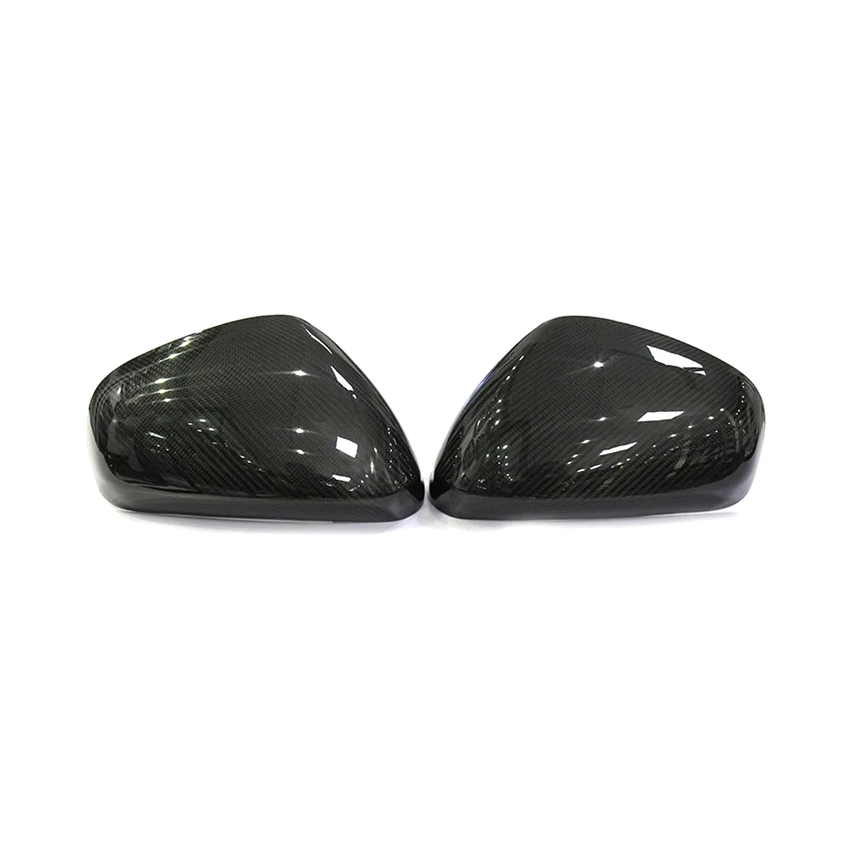 Car Carbon Fiber Rear View Mirror Cover for Maserati Gran Turismo & Gran Cabrio Quattroporte Add on Style Mirror Caps