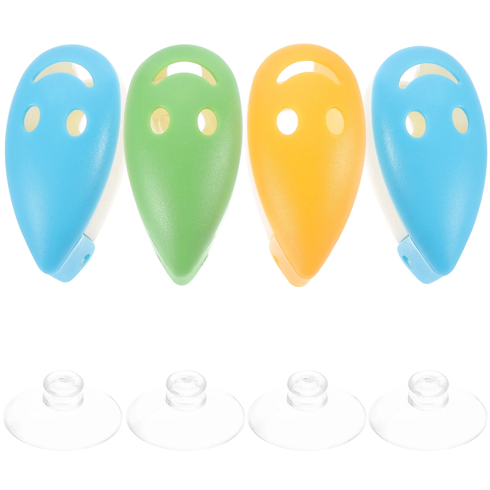 

4 Pcs Toothbrush Cover Holder Toothbrushes Protective Cap Smile Holders Stand Toddler