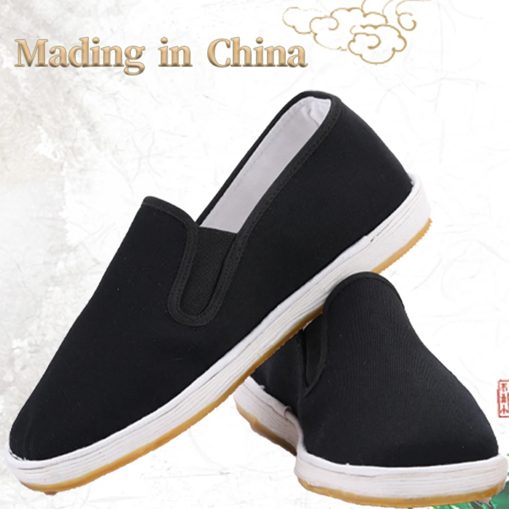 

Classic Old Beiiing Cloth Shoes Men'sSlip-on Soft Sole Casual Shoes BreathableNon-slip Comfortable Daily Wear