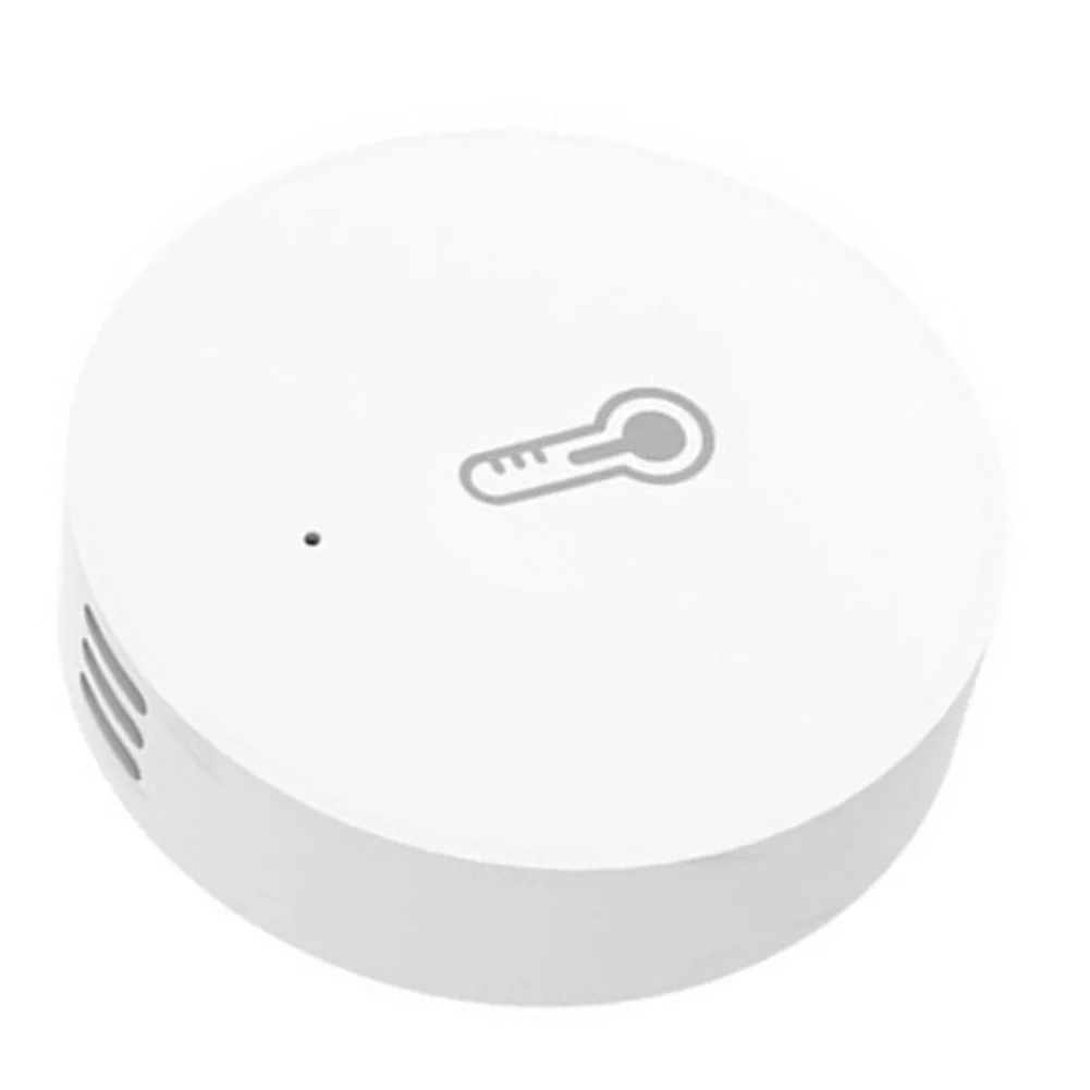 For Tuya Zigbees Temperature And Humidity Sensor, Remote Monitoring Via App, Battery Powered For Alexas For Google Home