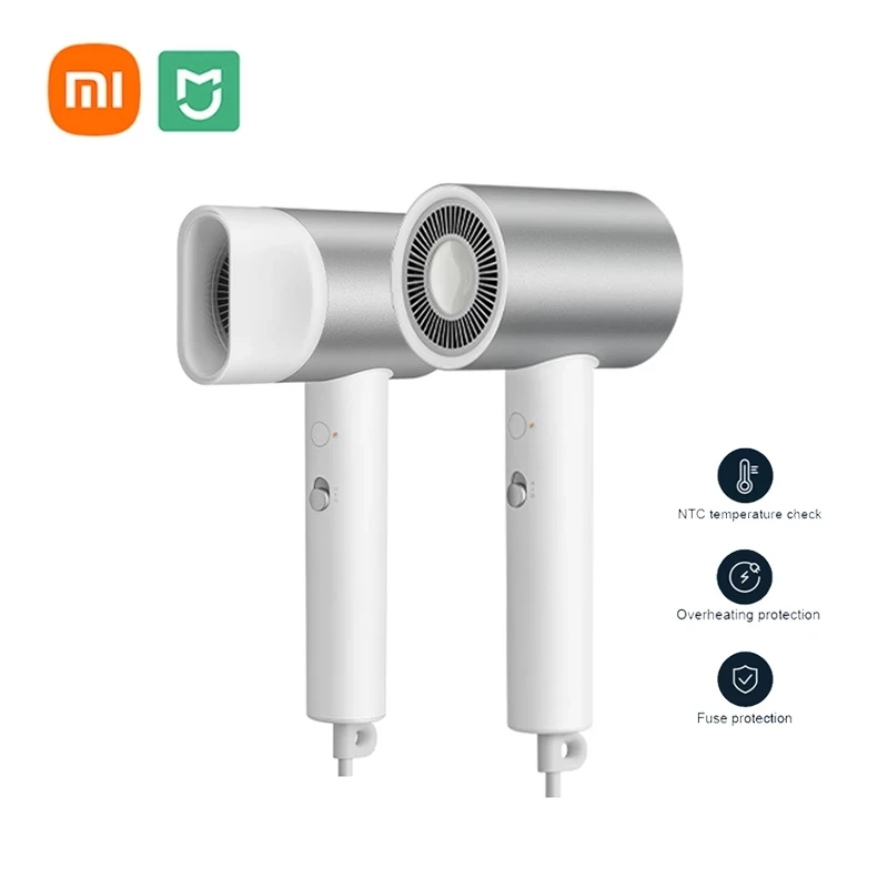 

XIAOMI MIJIA Water Ionic Hair Dryer H500 Nanoe Hair Care Professinal Quick Dry 20m/s Wind Speed 1800W Smart Temperature Control